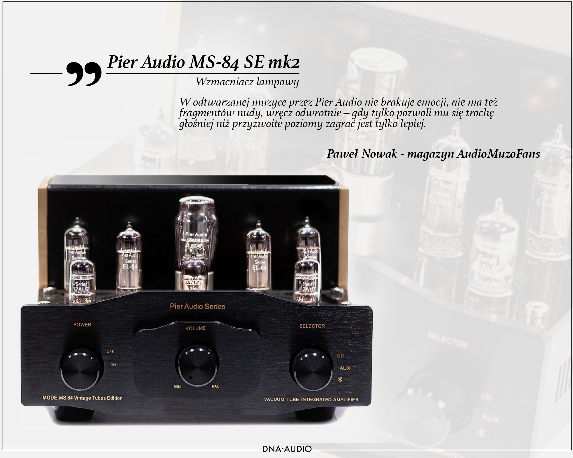 Pier Audio Polska - Pier Audio MS-84 SE mk2 w audiomuzofans